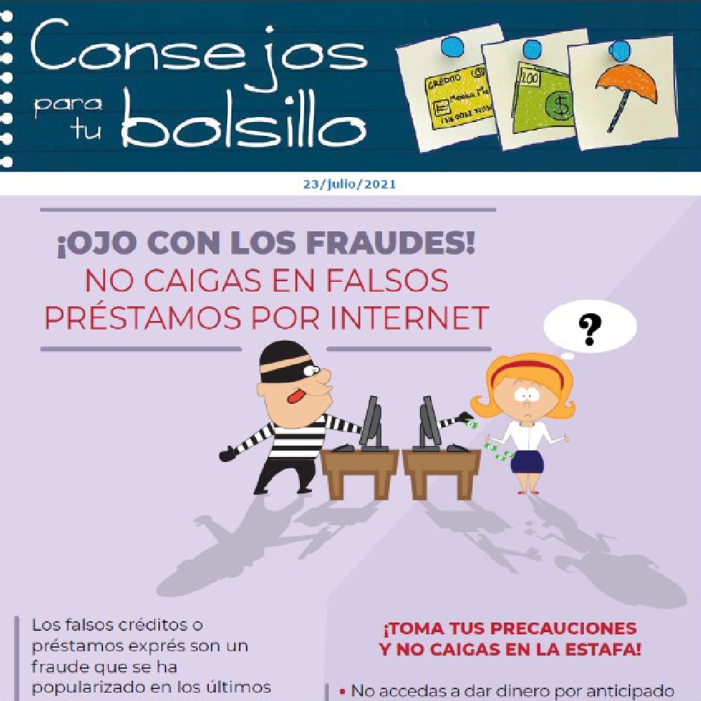 ¡Ojo con los fraudes!